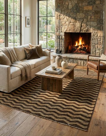 4' 8 x 6' 7 Hand Knotted Kashkuli Gabbeh Rug
