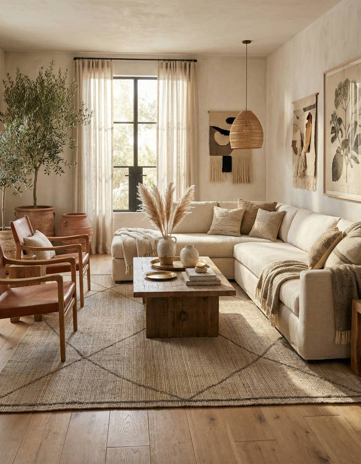 Detail image of 8' 4 x 11' 8  Hand Knotted Darya Wool Rug