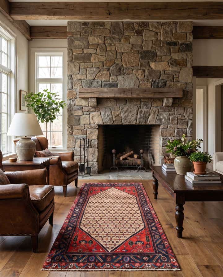 3' 6 x 9' 3 Hamedan Rug