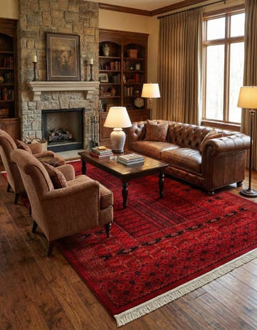 10' x 14' 1 Bokhara Rug