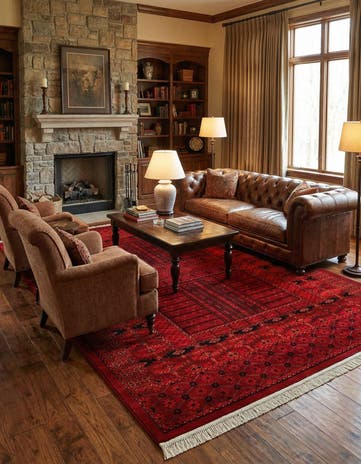 10' x 14' 1 Bokhara Rug