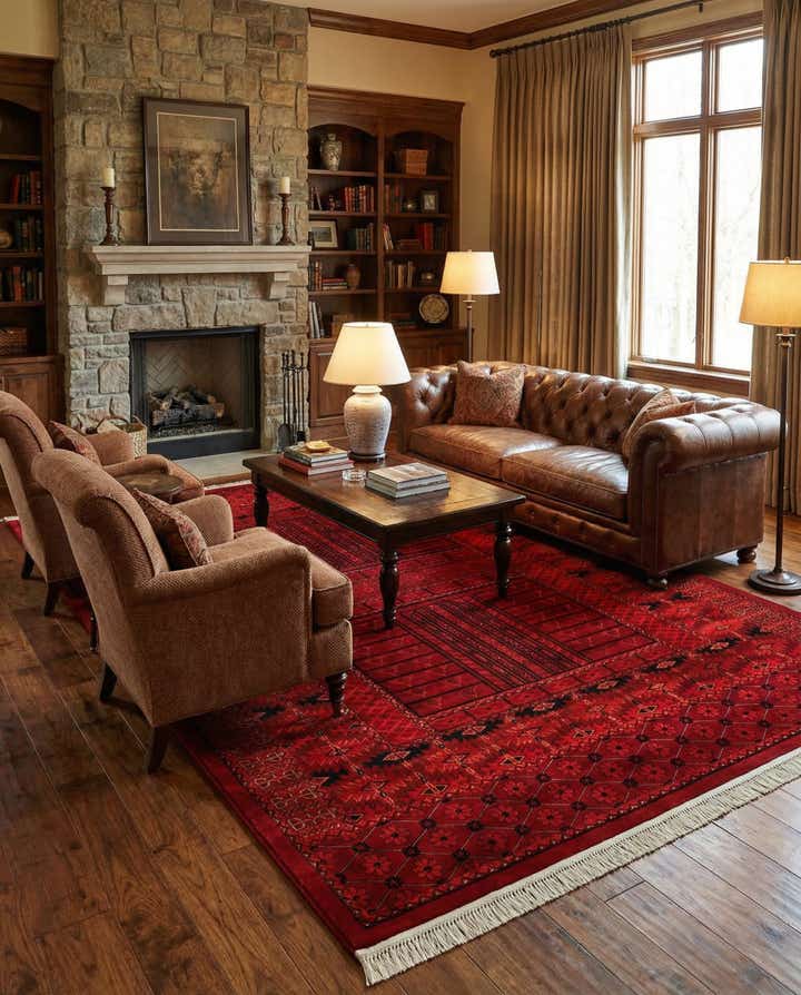 10' x 14' 1 Bokhara Rug