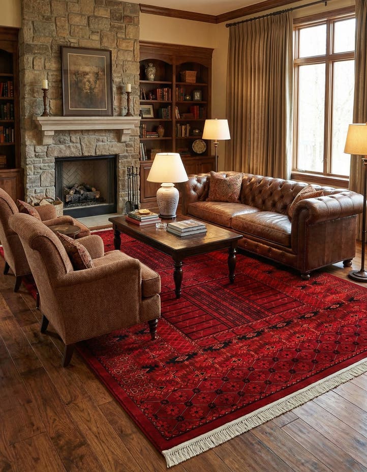 10' x 14' 1 Bokhara Rug