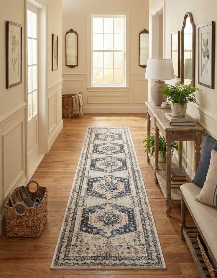 Detail image of  2' 7 x 14' Oxford Runner Rug
