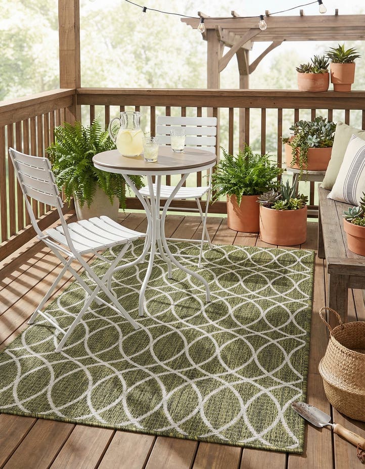 3' x 5' 3 Easy-Clean Lattice Indoor / Outdoo...