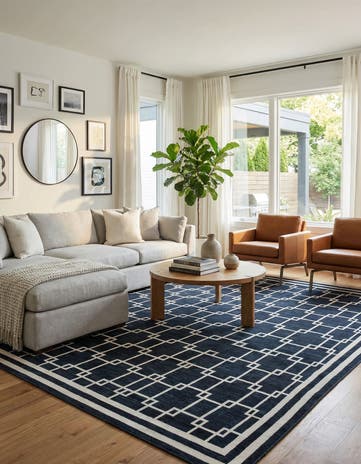 Jill Zarin 10' x 10' Metropolitan Uptown Square Rug