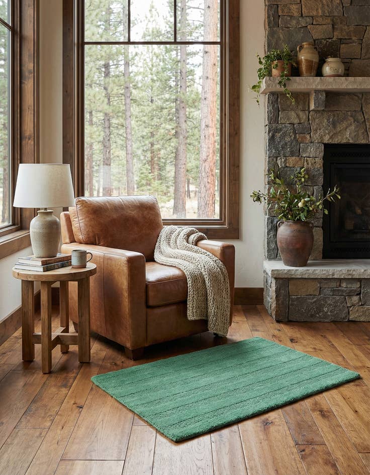 Detail image of 2' 2 x 3' 2 Lana New Zealand Wool Rug