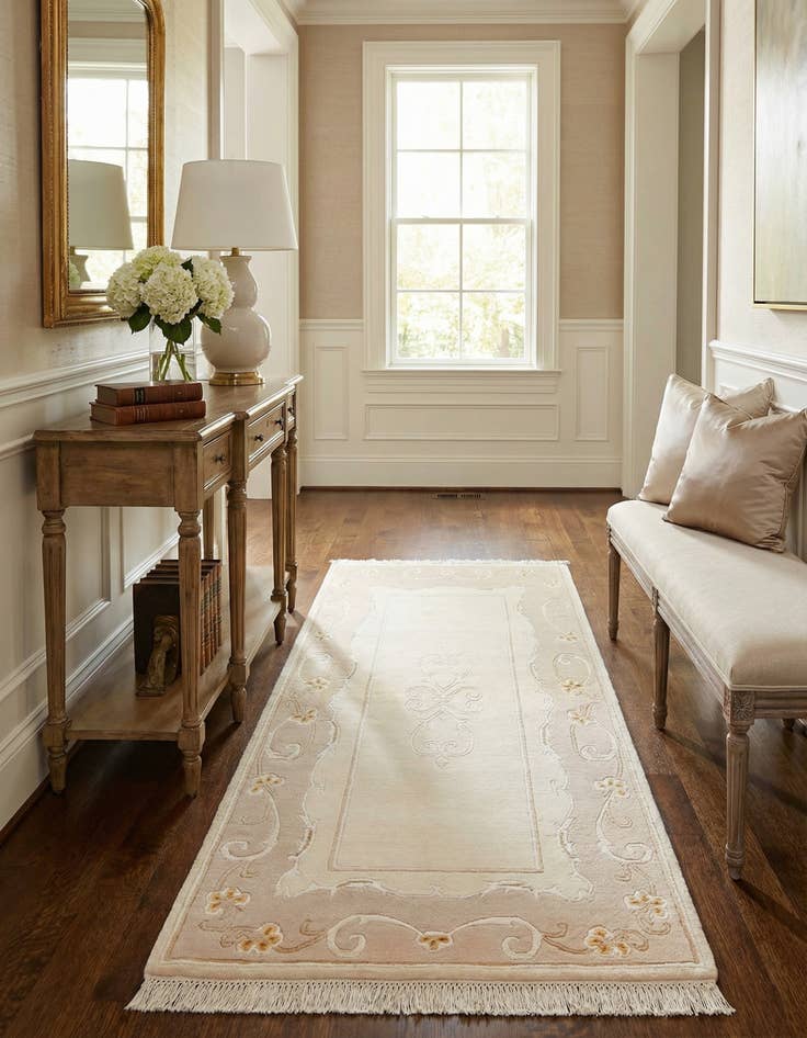 Detail image of  2' 9 x 5' 2  Hand Knotted Darya Wool Rug