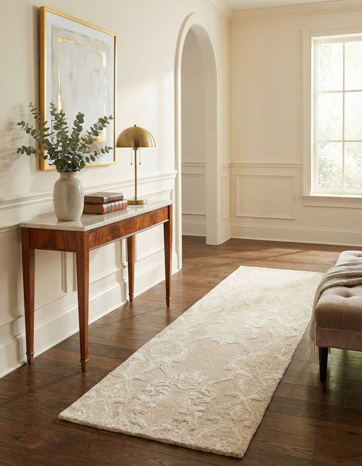 Detail image of 2' 8 x 8' 10  Hand Knotted Darya Runner Rug