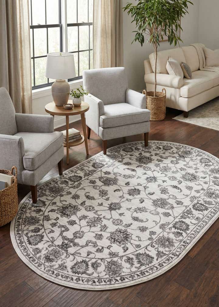 5' 3 x 8' Boston Oval Rug