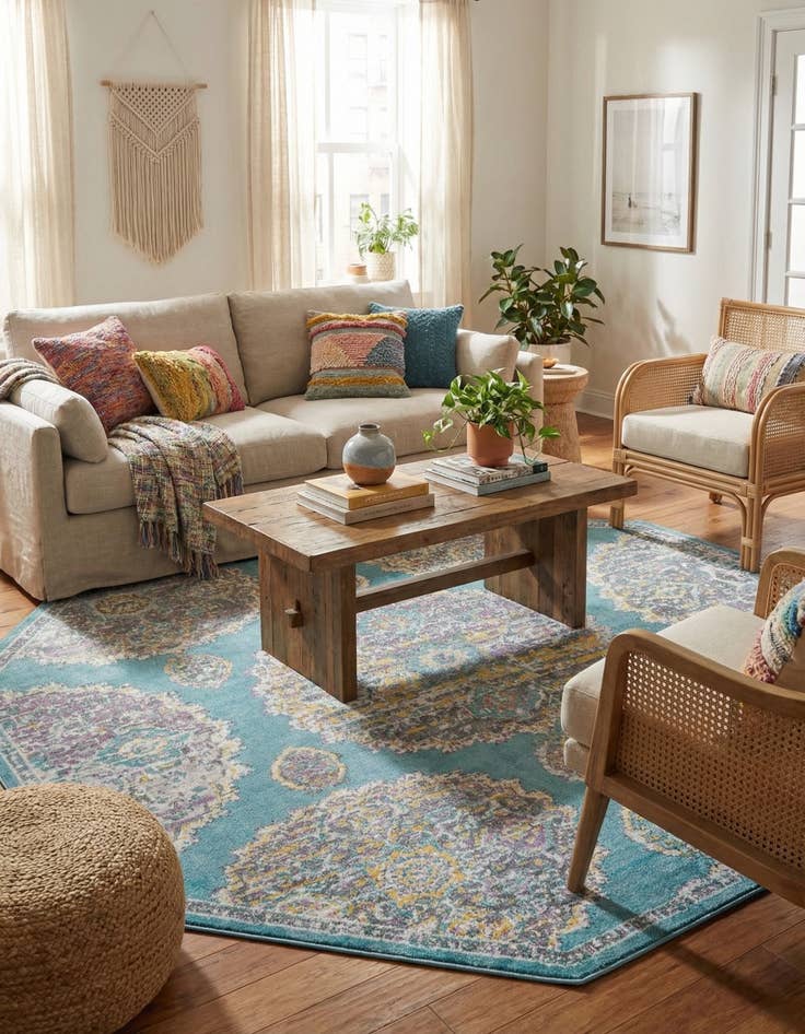 Detail image of 8' 2 x 8' 2 Paragon Octagon Rug