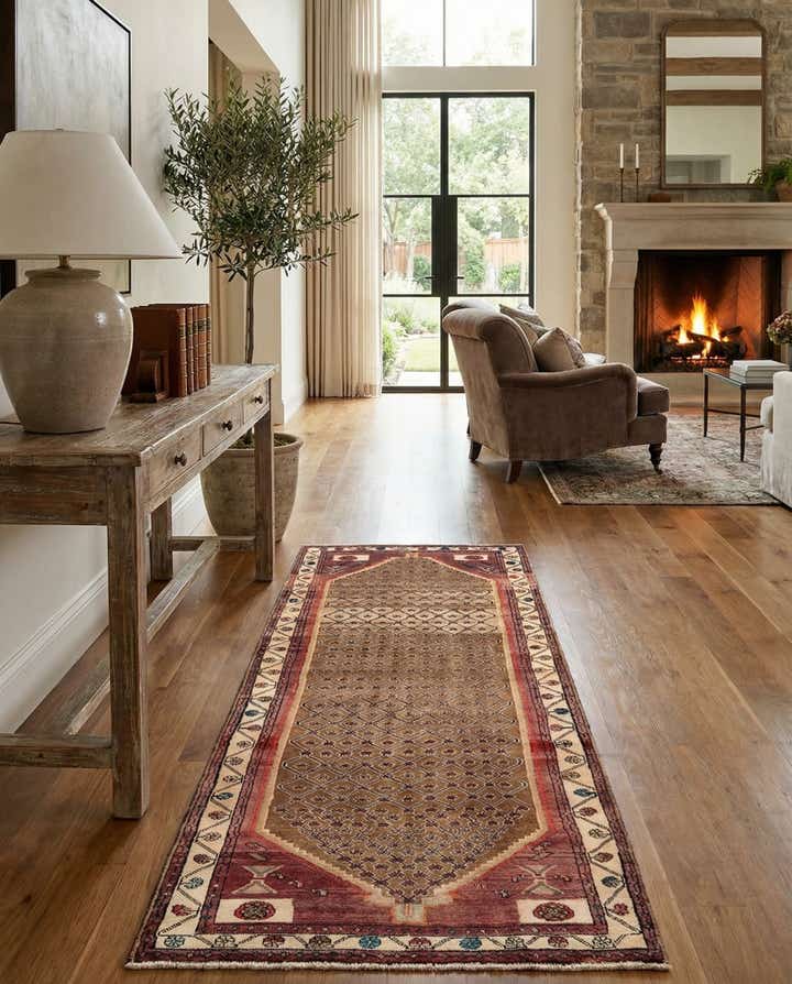 3' 8 x 9' 6 Hamedan Rug