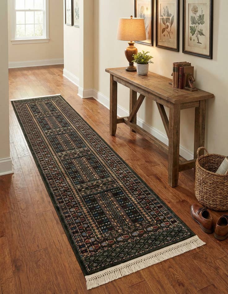 Detail image of 2' 7 x 12' Bokhara Runner Rug