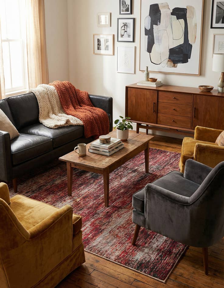 Detail image of 5' x 8' Asha Rug