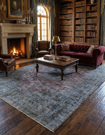 9' 9 x 12' 10 Vintage Royal Wool Rug
