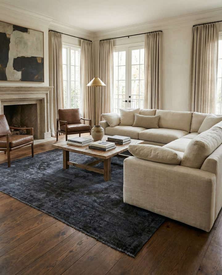 9' 9 x 12' 10 Hand Knotted Ultra Vintage Persian Wool Rug