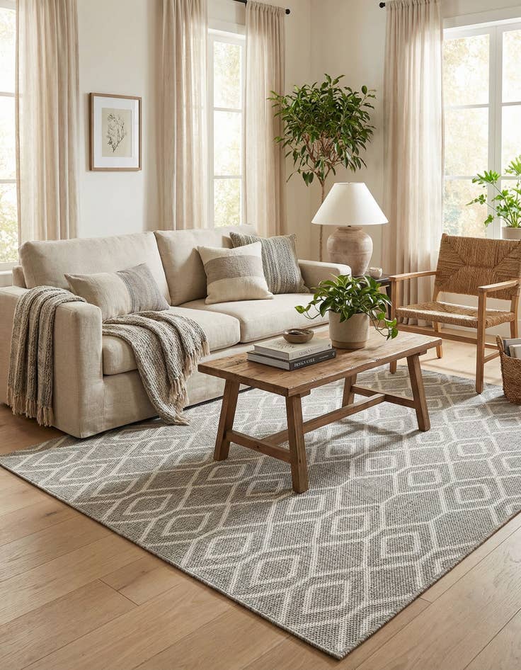 Detail image of  4' x 6'  Washable Jill Zarin Turks and Caicos Indoor / Outdoor Rug