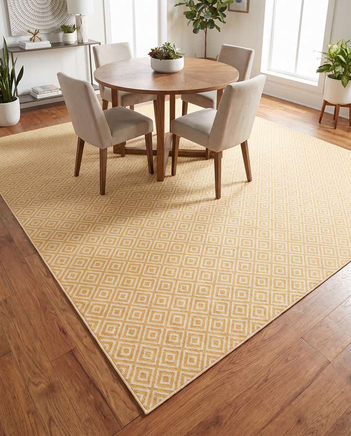 10' 8 x 10' 8 Easy-Clean Jill Zarin Costa Rica Indoor / Outdoor Square Rug