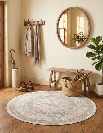 Mink Whitney Round Rug