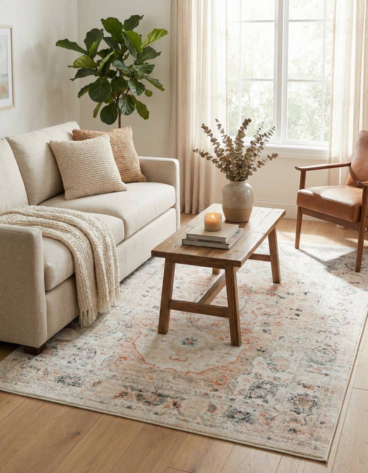 Detail image of  4' x 6' Madeline Vintage Rug