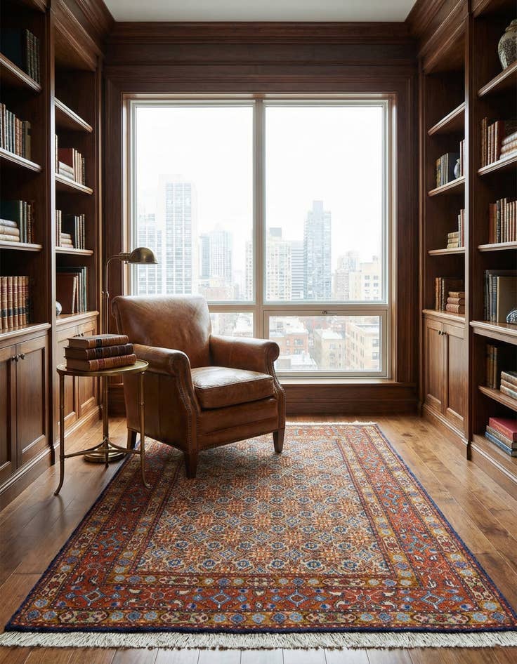 Detail image of 3' 2 x 4' 11 Mood Wool Rug