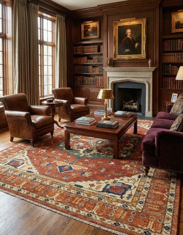 9' 9 x 12' 8 Sara Wool Rug