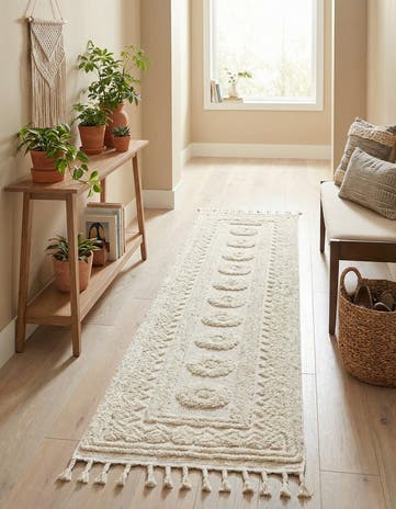 2' 7 x 10' Boho Runner Rug