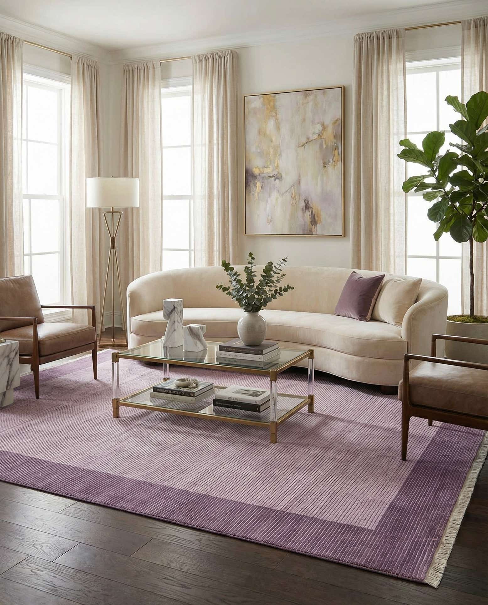 8' 2 x 11' 6 Hand Knotted Darya Wool Rug