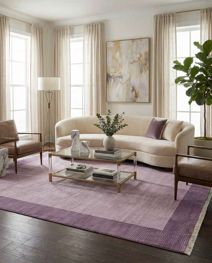 8' 2 x 11' 6 Hand Knotted Darya Wool Rug