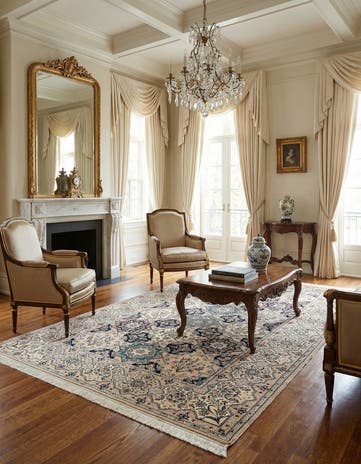 5' 8 x 8' 7 Nain Rug