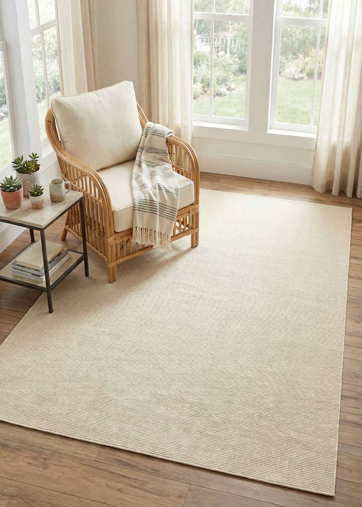 6' 1 x 9' Easy-Clean Jill Zarin Palm Springs Indoor / Outdoor Rug