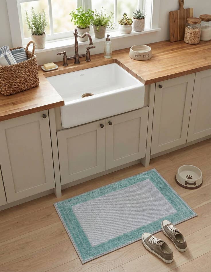 Detail image of  2' x 3'  Washable Aruba Indoor / Outdoor Rug