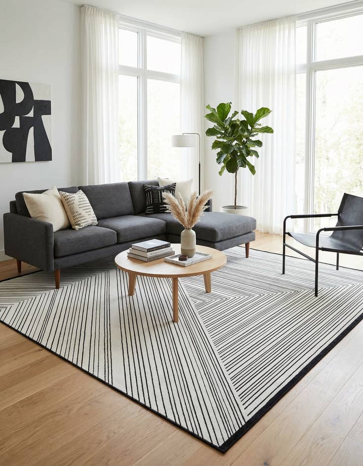 Detail image of 7' 10 x 10' Milano Rug