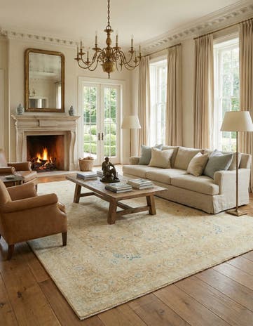 9' 8 x 13' 2 Hand Knotted Ultra Vintage Persian Wool Rug