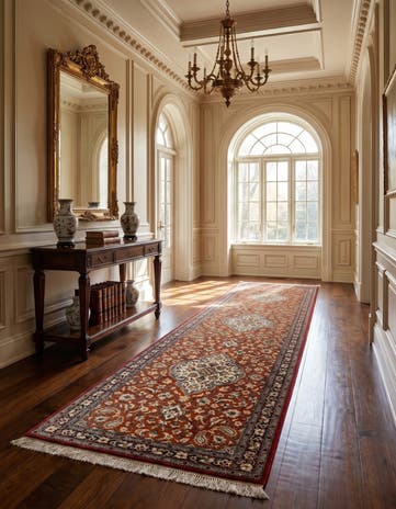 2' 6 x 12' 3 Tabriz Runner Rug