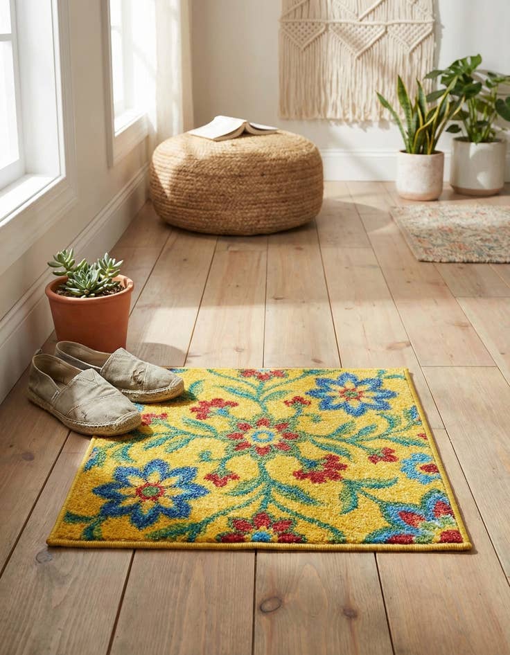 Detail image of 1' 4 x 1' 4 Calypso Sample Rug