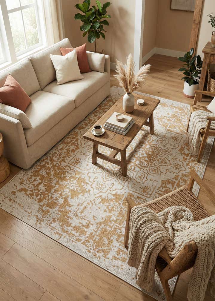 6' x 9' Easy-Clean Jill Zarin Dubai Indoor / Outdoor Rug