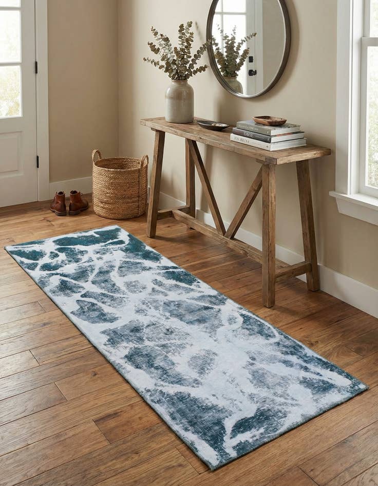 Detail image of 3' x 8' 4  Hand Knotted Ultra Vintage Persian Wool Runner Rug