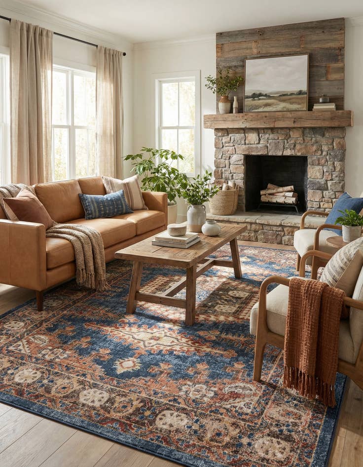 Detail image of  7' 10 x 11' Eden Rug