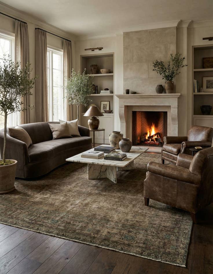 Detail image of 9' 7 x 12' 2  Hand Knotted Ultra Vintage Persian Wool Rug