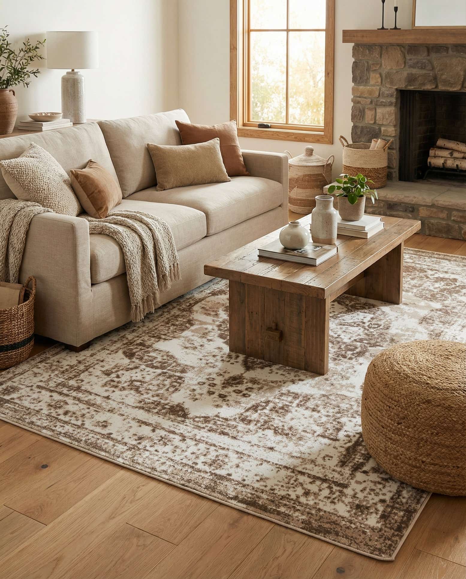 5' 3 x 8' Monaco Rug With Pad Bundle