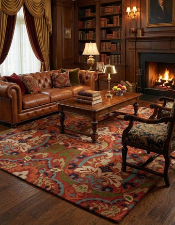 8' x 10' Agra Rug