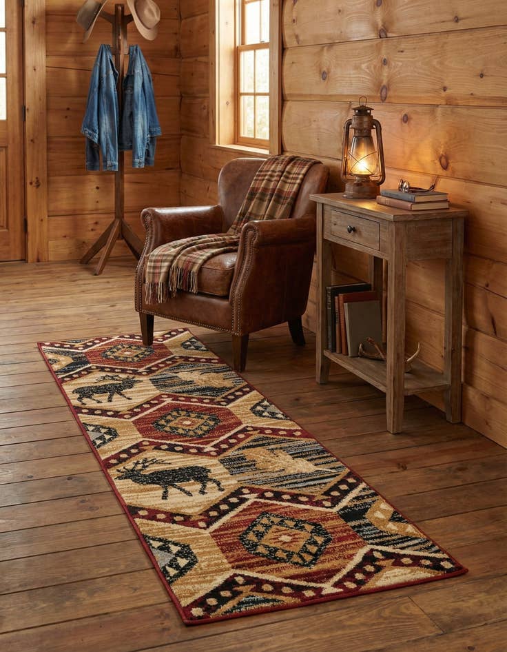 Detail image of 2' x 6' Pioneer Runner Rug