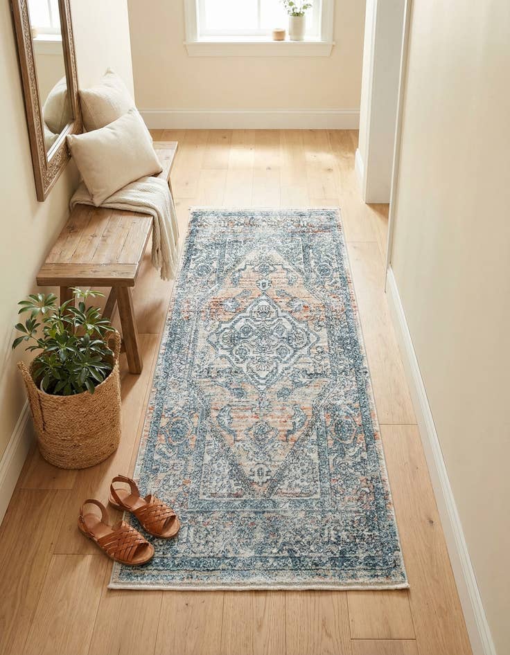 Detail image of 2' x 4' Newport Runner Rug