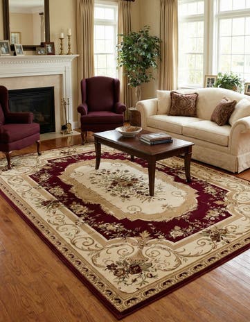 Red Chateau Rug