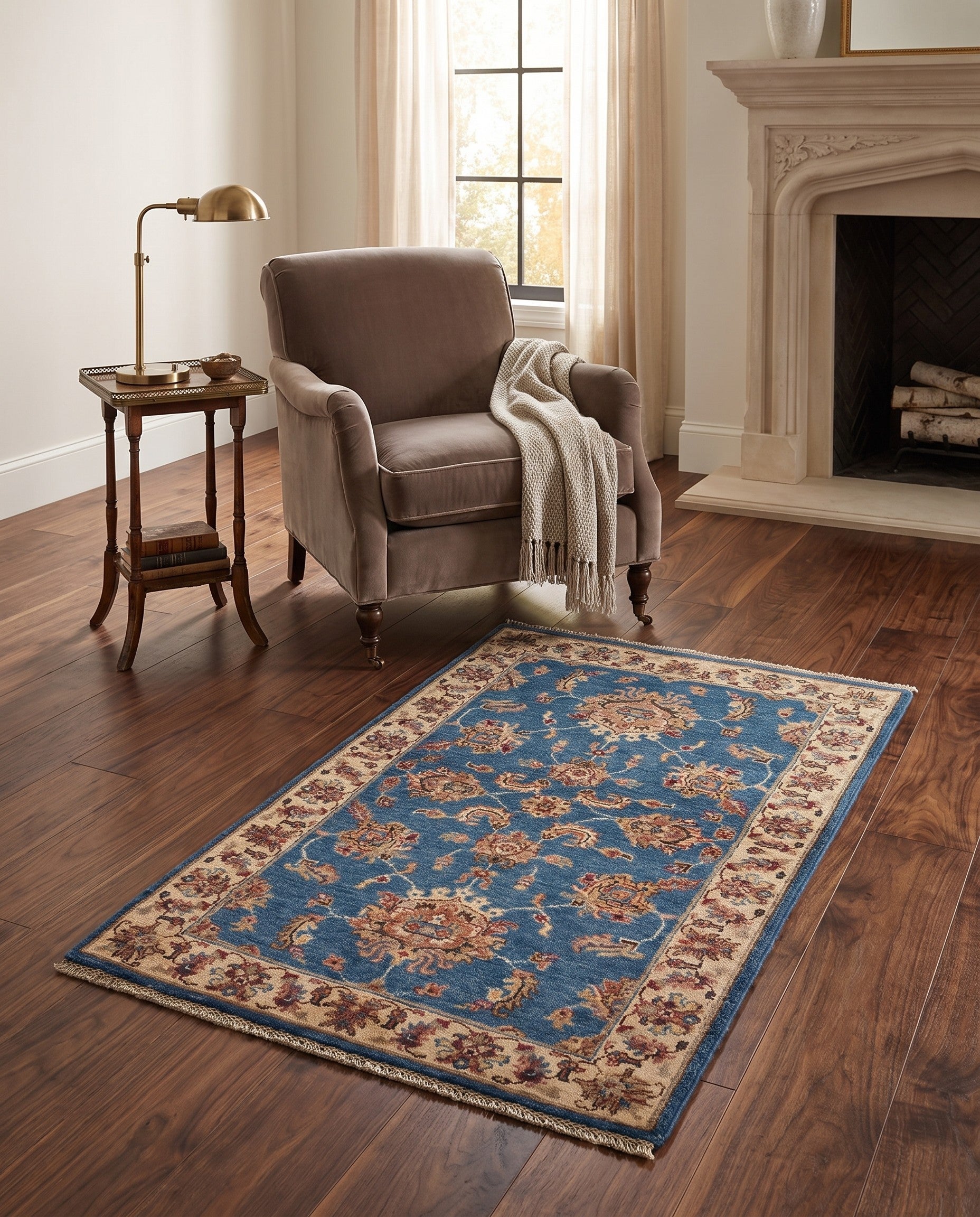 3' x 5' 2 Hand Knotted Ziegler Rug