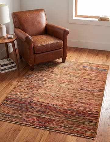 3' 10 x 5' 7 Hand Knotted Modern Ziegler Rug