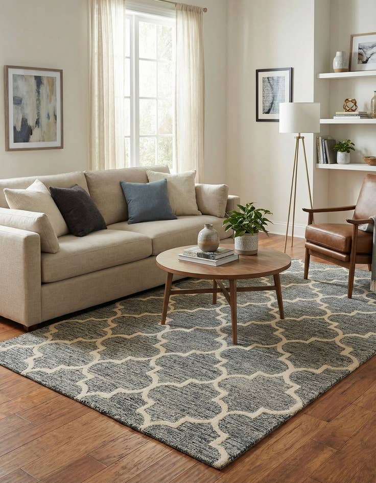 Detail image of 5' 1 x 8' 1 Luna Rug