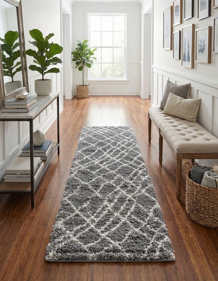 2' x 6' 7 Soft Touch Shag Runner ...