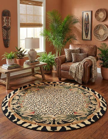 6' x 6' Savannah Round Rug